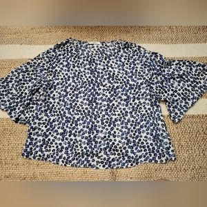 Mango floral blouse
